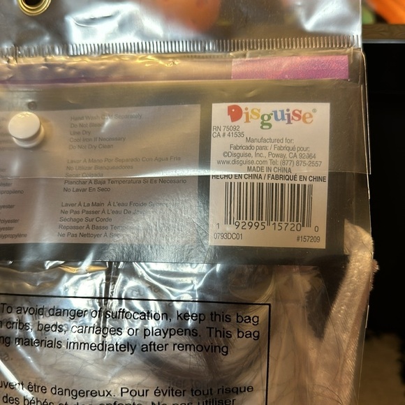 Girls Cruella De Vil Costume - Picture 4 of 5